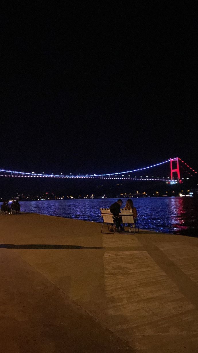 Boğaz köprüsü...