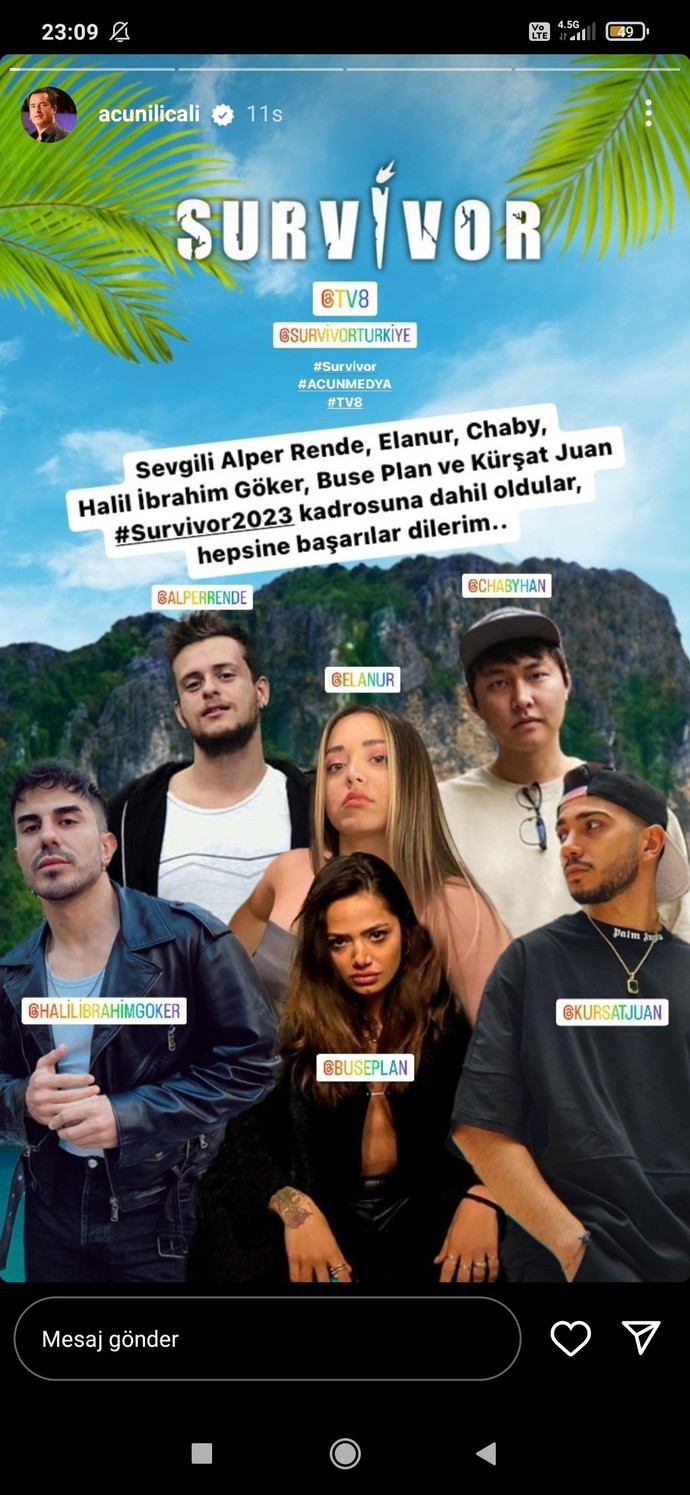 Survivorın yeni yarışmacıları hakkında ne düşünüyorsunuz?