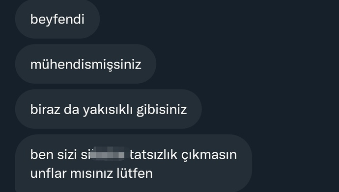 Karşı cinsten aldığınız en ilgi çekici mesaj neydi?