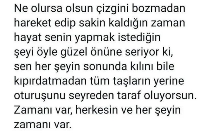 Bugüne bir söz bırakır mısın?