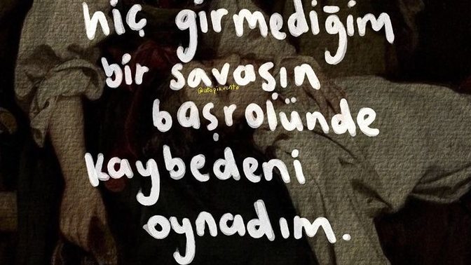 Bugüne bir söz bırakır mısın?