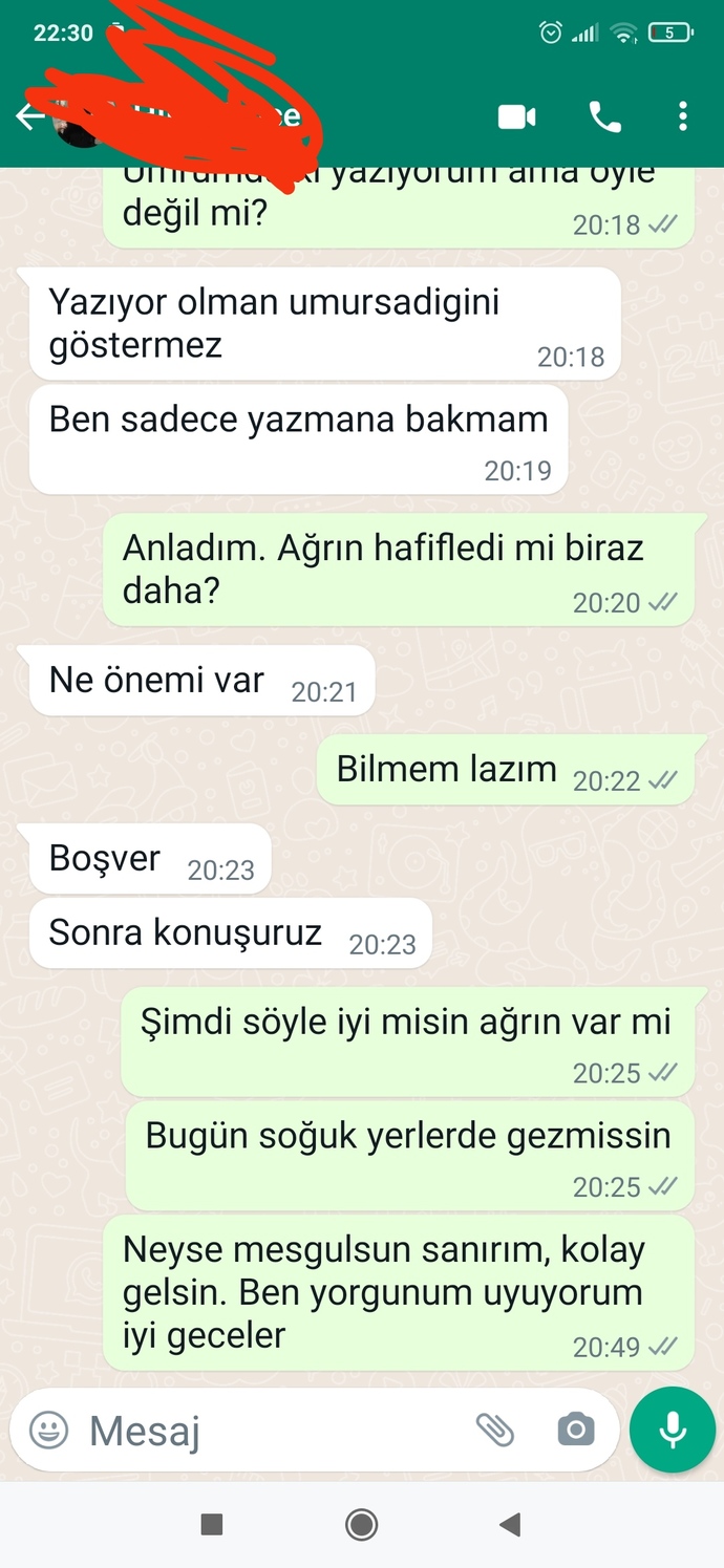 Sizce bu kızla konuşmayı kesmeli miyim?