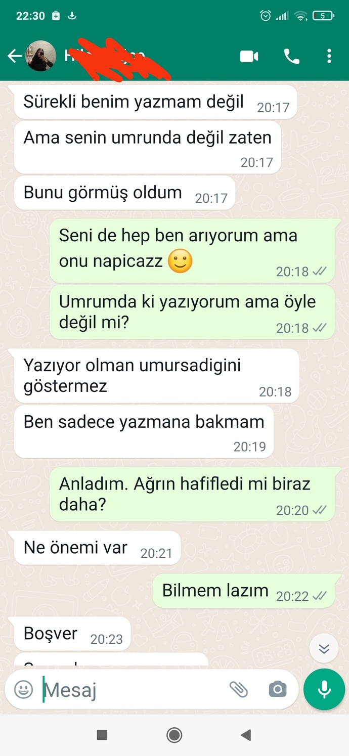 Sizce bu kızla konuşmayı kesmeli miyim?