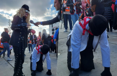 Yenikapıda yapılan Büyük Hayvan Hakları Mitingine Seyhan Soylu damga vurdu! Bu ne böyle?