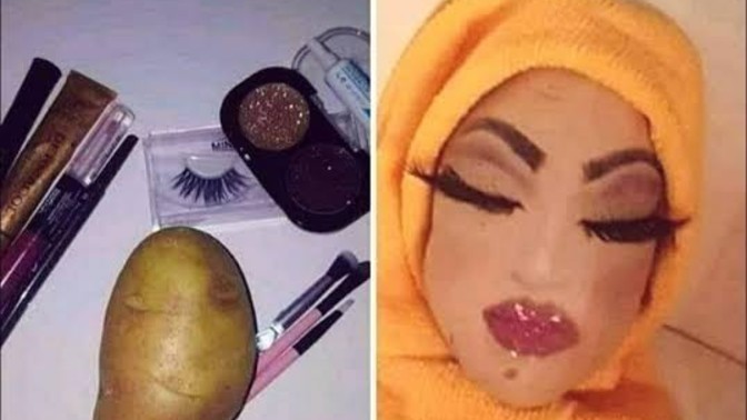 Kızlar makyaj olmasaydı ne yapardınız yaa siz😂?