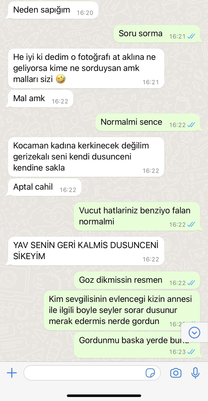 Sizce de tuhaf değil mi ya?