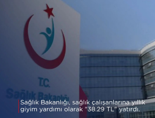 Sağlık Bakanlığı çalışanlarına yıllık giyim yardımı olarak 38 TL yatırmış. 38 TLye hangi kıyafeti alabilirsiniz?