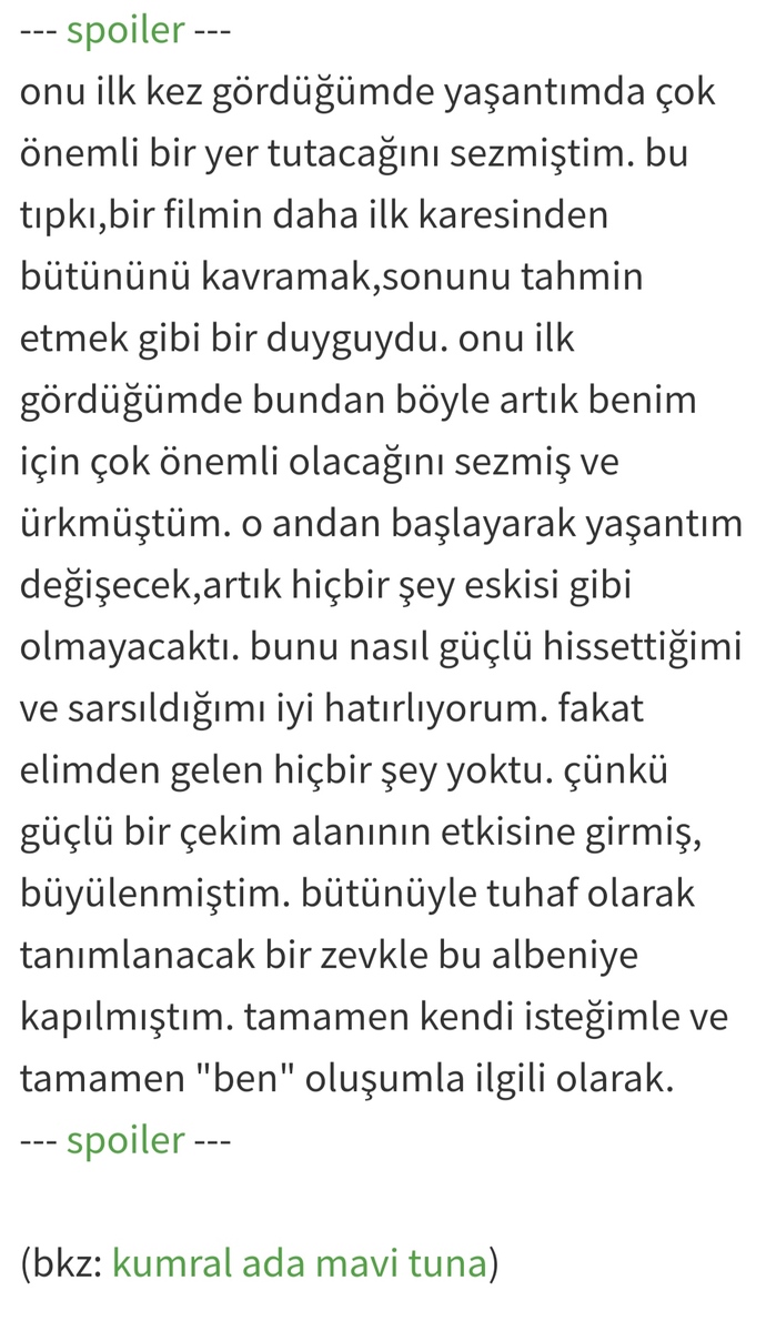 Şimdilik bunlar dursun bi sürü var