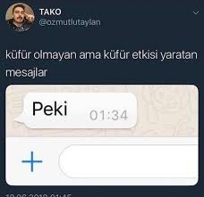 Küfür etkisi yaratan ama küfür olmayan cümlelerin var mı?