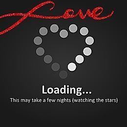 love is loading…