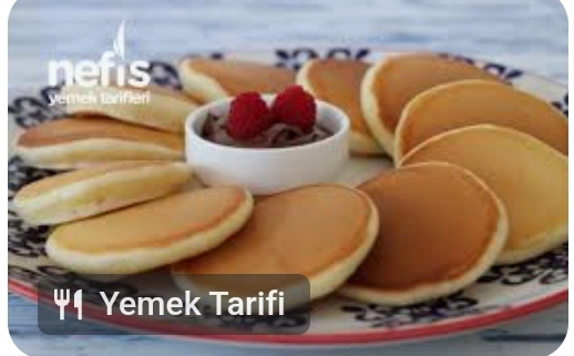 Kahvaltiya pankek yaparmisiniz?