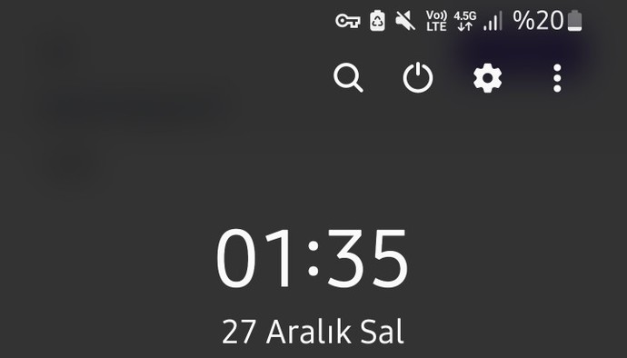 Şarjınız kaç şu an?