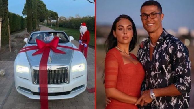 Ronaldo'ya eşi 28 milyon lira değerinde otomobil aldı! Ne düşünüyorsunuz?