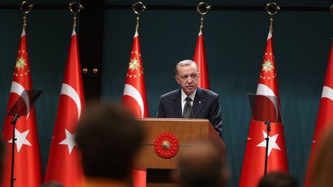 Cumhurbaşkanı Erdoğan: "Amacımız 2024'te ülkemizi yeniden tek haneli enflasyon rakamlarına kavuşturmak ne düşünüyorsunuz?