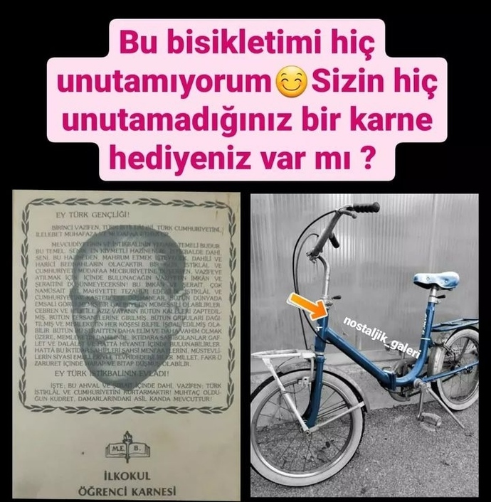 Hiç unutamadığınız bir karne hediyeniz var mı? ?