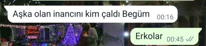 Aşka inancını kim çaldı?