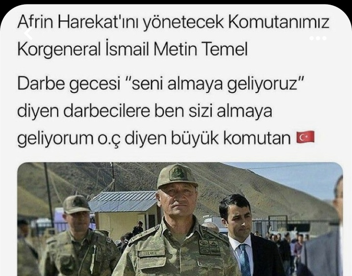 Emrinde savaşılmaya değecek komutanlara örnek verir misin?