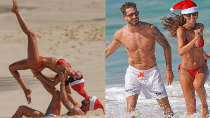 Izabel Goulart ve Kevin Trapp çiftinden "yılbaşı böyle kutlanır" pozları! Muhteşemlikleri sinir bozucu değil mi😍?