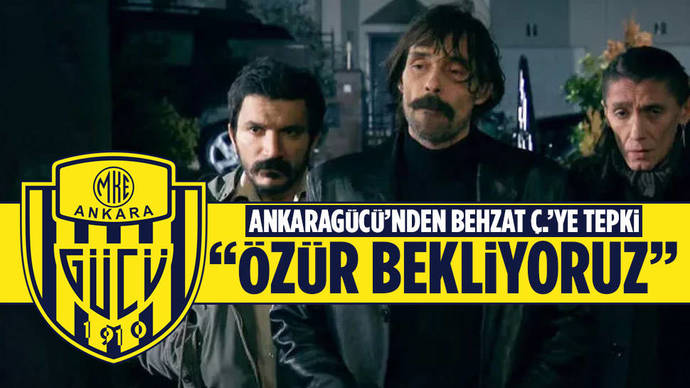 Ankaragücü kulübü Behzat Ç. dizisine tepki gösterdi! Bir dizi karakteri spor kulüplerini etkileyebilir mi?
