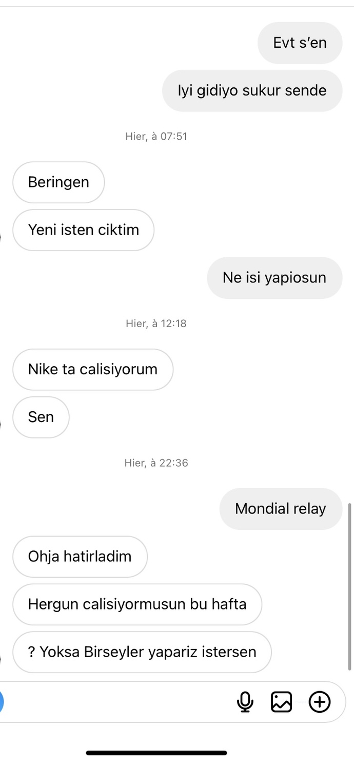 Size istersen bir şey yapalım diyen biriyle görüşür müsünüz, bana samimi gelmiyor?