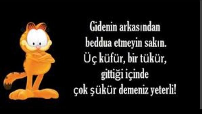 Gidenin arkasından ne söylersiniz?