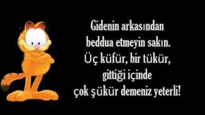 Gidenin arkasından ne söylersiniz?