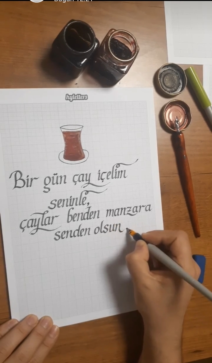 Çay içelim dediğiniz birisi var mı?
