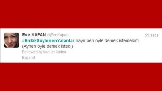 Akşama “defalarca duyulduğu için alışılmış bir yalan” bırakır mısın?