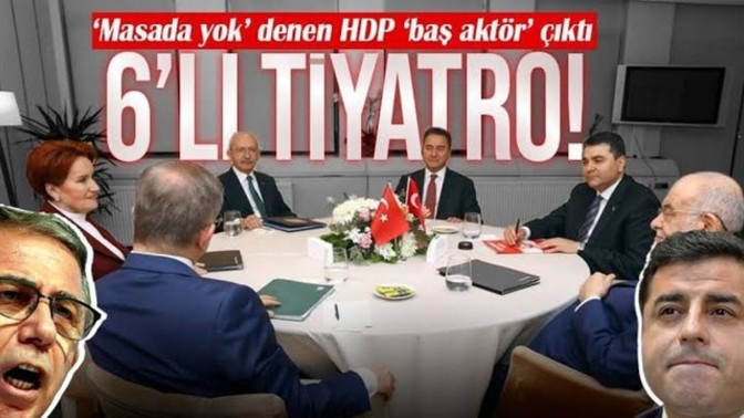 Evet geldik şimdi altılı masaya olanlar oluyor artık kılıçlar altılı masada çekildi mi sizce?