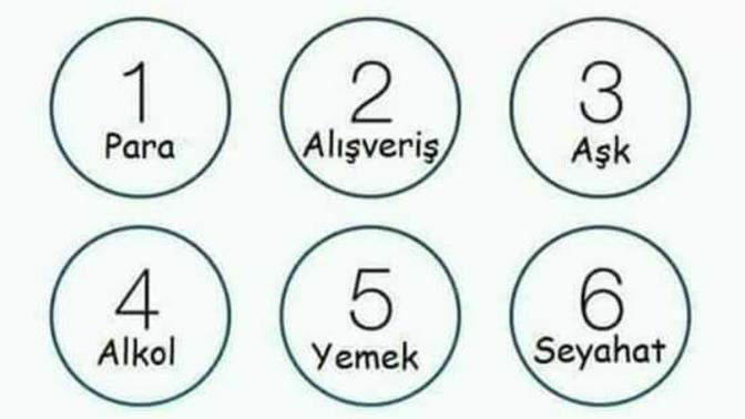 Numaranızın son 3 hanesine göre ihtiyacınız olan şey ne?