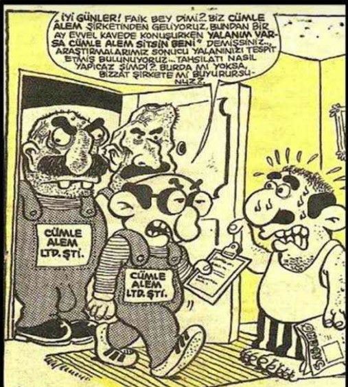 Karikatür sever misiniz? Var mı? Böyle hoşunuza giden veya güldüğünüz, Sizi gülümseten?