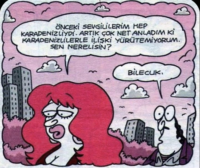 Karikatür sever misiniz? Var mı? Böyle hoşunuza giden veya güldüğünüz, Sizi gülümseten?