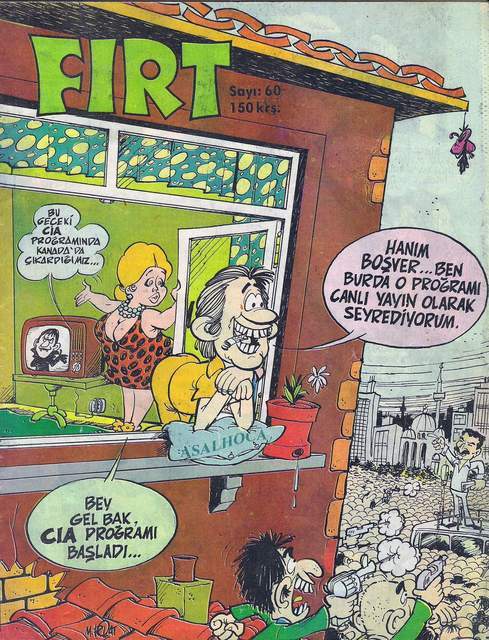 Karikatür sever misiniz? Var mı? Böyle hoşunuza giden veya güldüğünüz, Sizi gülümseten?