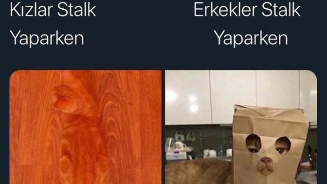 Stalk yapma konusunda kızlar mı, erkekler mi açık ara önde?