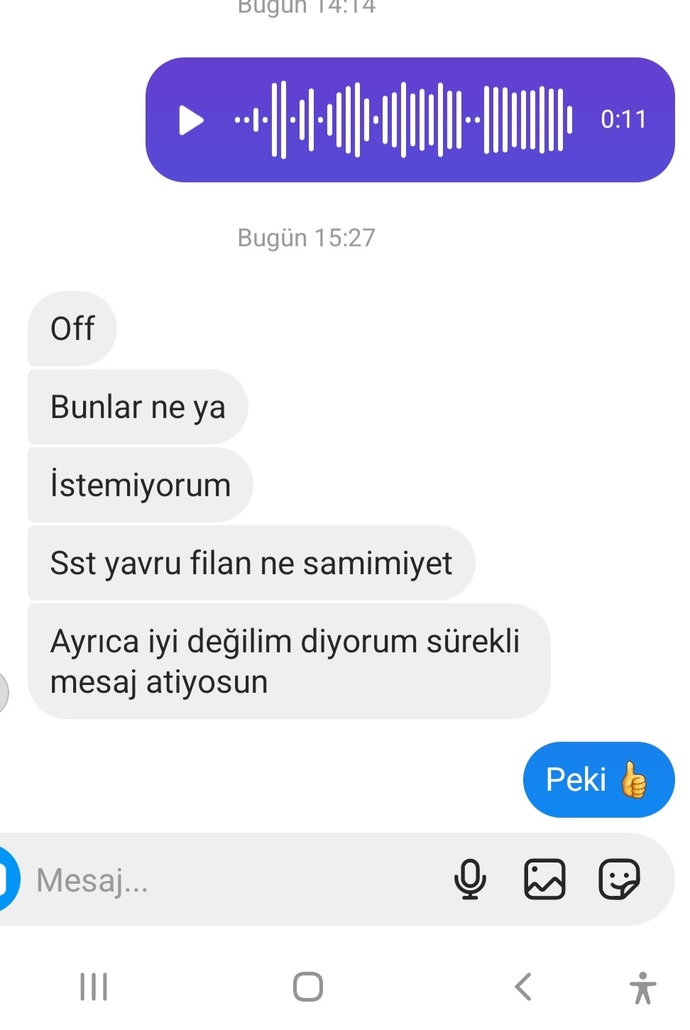 Bu kızdan olur mu sizce?