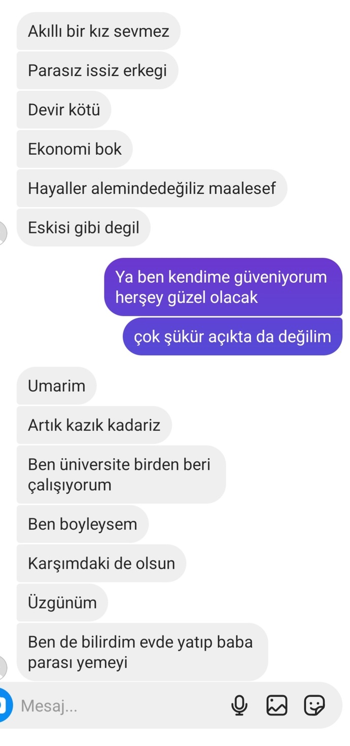 Bu kızdan olur mu sizce?