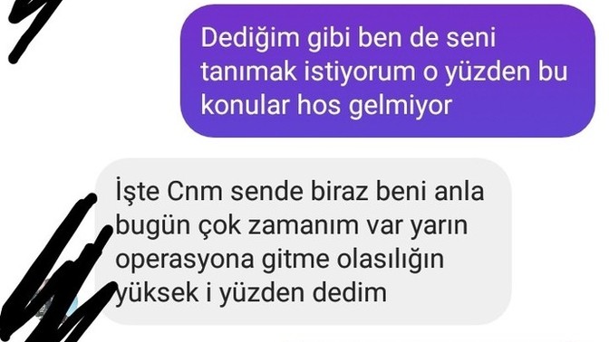 İlk konuşmadan cinsellik olur mu?