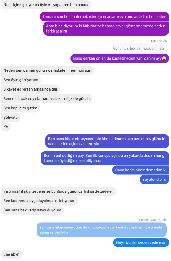 Sevgilimin niyeti ne, sizce beni seviyor mu?