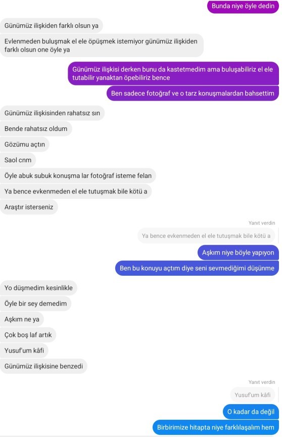Sevgilimin niyeti ne, sizce beni seviyor mu?