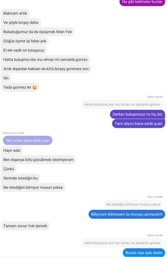 Sevgilimin niyeti ne, sizce beni seviyor mu?