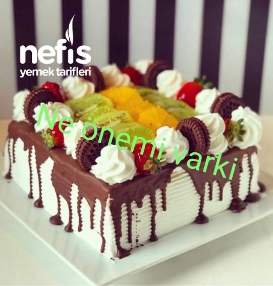 Pastayı ben yaptım! 🍰 Nasıl olmuş?