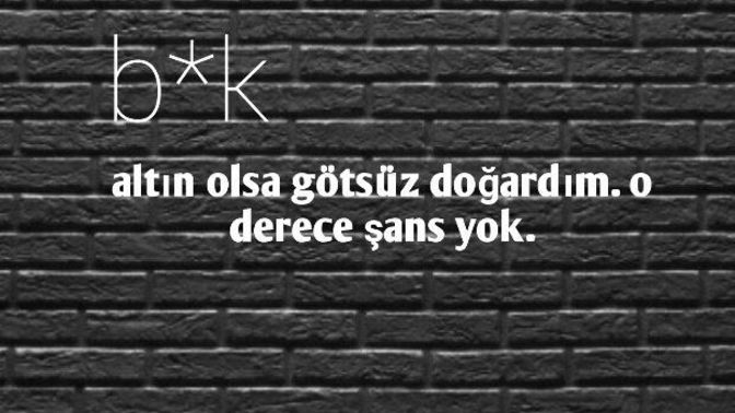 Şansım olsaydı şöyle olurdu, bu olurdu dediğiniz bir şey var mı?