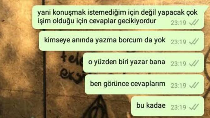 Bazen mesajlara cevap vermeyi unuttuğunuz oluyor mu?