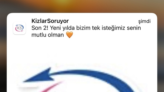 Yeni yılda mutluluğunuzu isteyen birileri var mı?