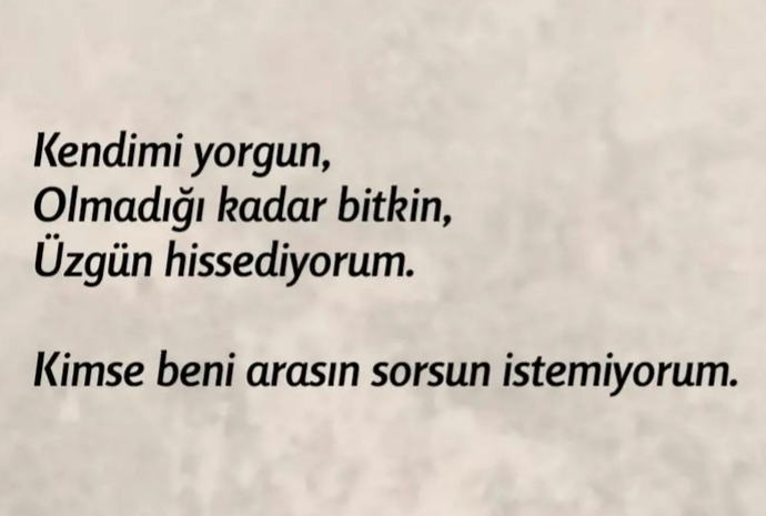 Kimse olmasa da olur, hiç sıkılmam diyenlerden misiniz?
