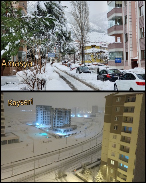 Evrene gönderdiğim mesajlar sanırım Kenan Evren’e gidiyor. Bu ne soğuk hava yağmayan o kar utansın! Sizin orada havalar nasıl?