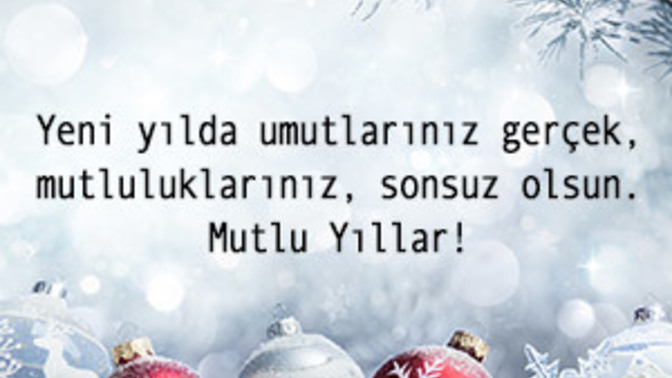 Mutlu yıllar herkese?