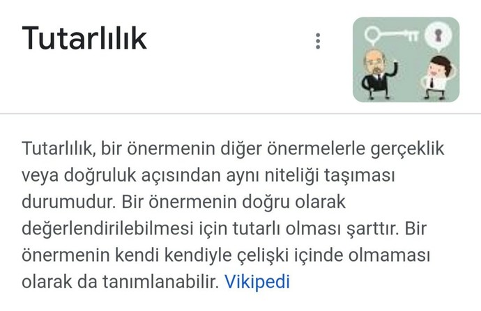 Tutarlı mısınızdır?