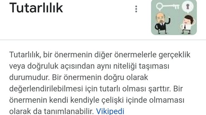 Tutarlı mısınızdır?