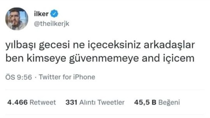 Yılbaşı gecesi ne içeceksiniz?
